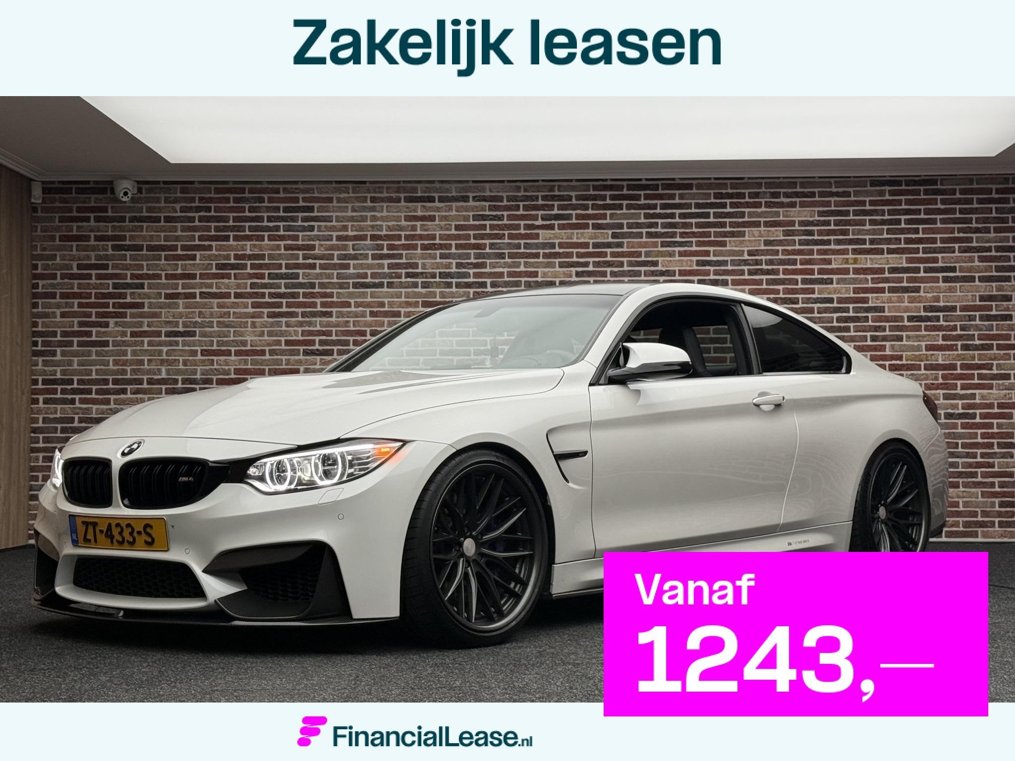 BMW 4-serie Coupé M4 | Handgeschakeld | Uniek |, Achterwielaandrijving, 4-Serie, 4 stoelen, Leder en Stof