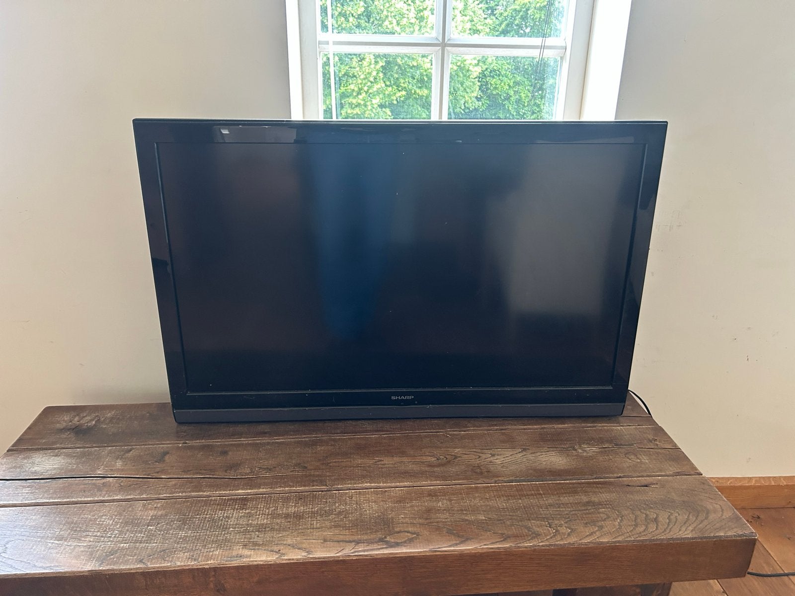 Sharp flatscreen TV - 20 jaar oud, werkt nog!, Audio, Tv en Foto, Televisies, Ophalen, Gebruikt, Sharp