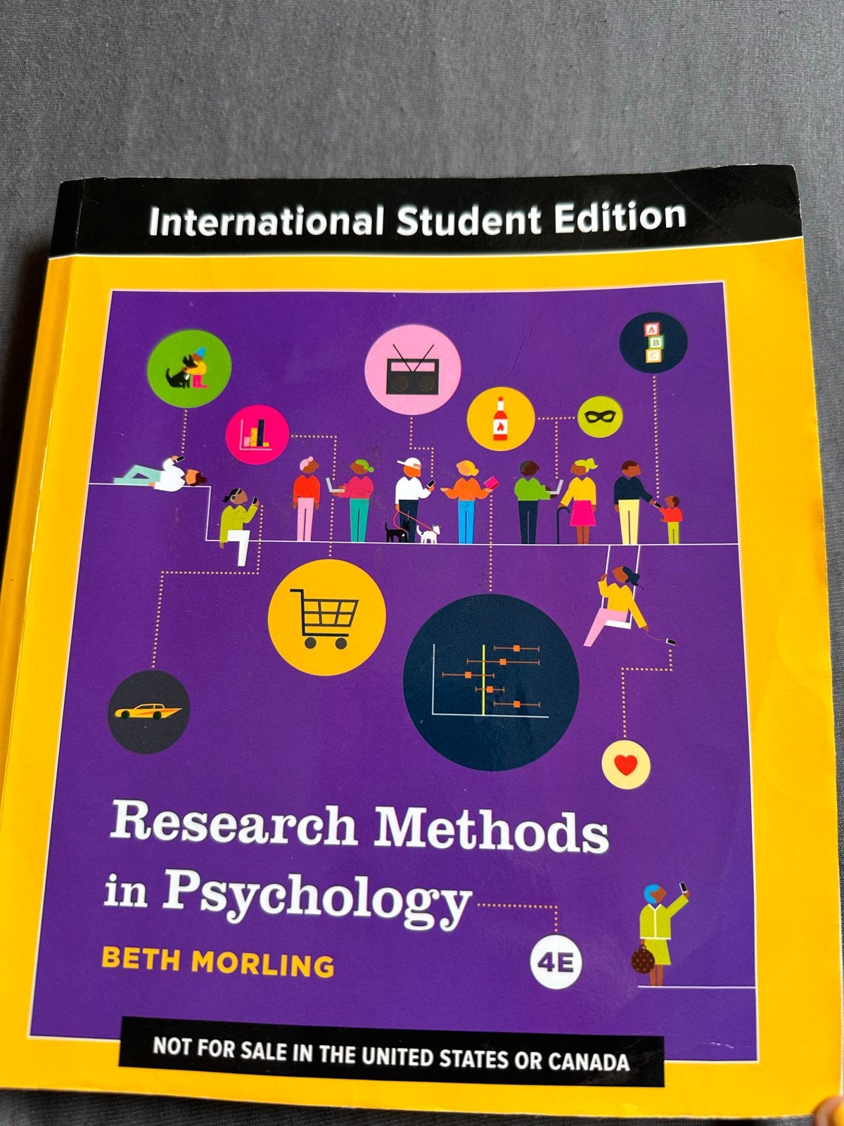 Research Methods in Psychology 4e - Beth Morling, Ophalen of Verzenden, Gamma, Gelezen, HBO