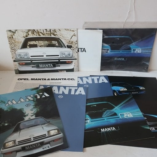 Opel Manta folders origineel Nederlands PARTIJ PRIJS, Boeken, Ophalen of Verzenden, Zo goed als nieuw, Opel