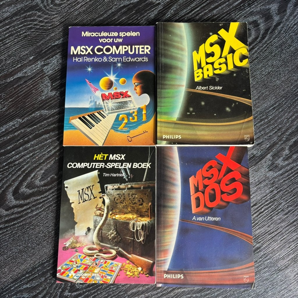 Vintage MSX Boeken 2, Ophalen of Verzenden, Philips