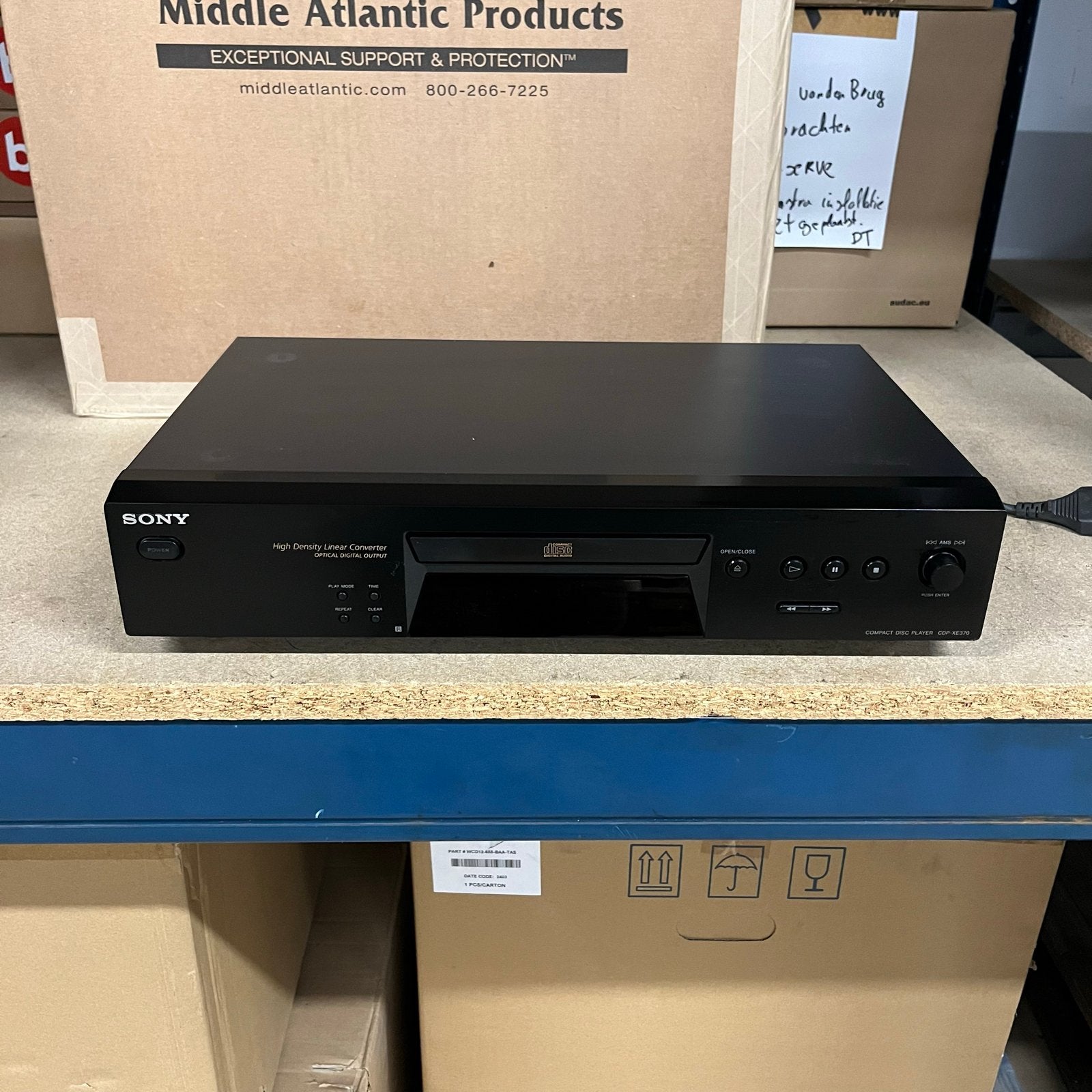 Sony CDP-XE370 CD Speler - Uitstekende Geluidskwaliteit, Gebruikt, Sony, Ophalen of Verzenden, Sony