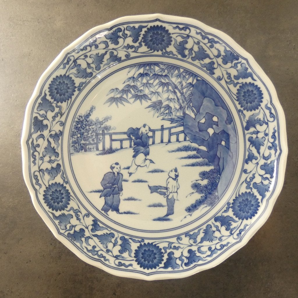 Japans Andres Sadek serveerschaal, 32 cm [2052], Ophalen