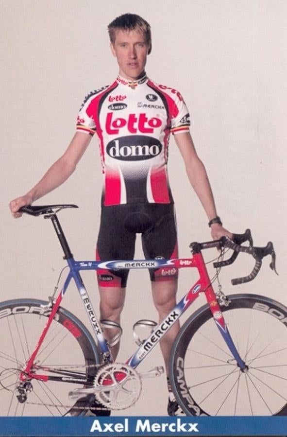 Wielertrui/wielershirt LOTTO-DOMO – 2004 – AXEL MERCKX, Sport en Fitness, Wielrennen, Ophalen of Verzenden, Overige typen