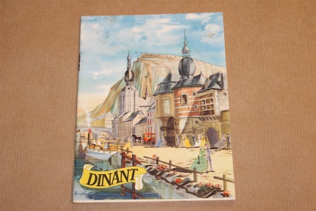 Zeldzame brochure - Dinant a/d Maas [o.a. grotten] 1950, Ophalen of Verzenden, Zo goed als nieuw, Europa