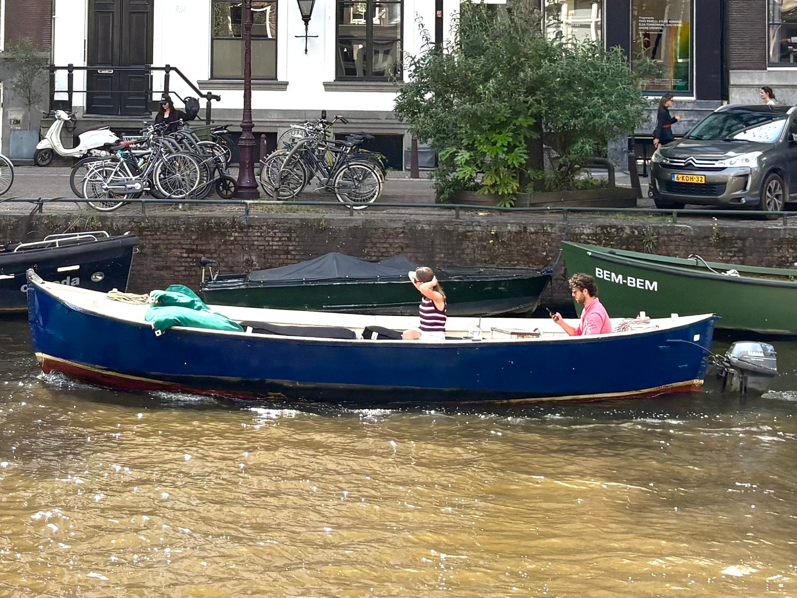Boot (sloep) 7 x 2.3m - Yamaha buitenboord - max 15 pers, Watersport en Boten, Sloepen, Gebruikt, Staal, 10 pk, 2 cm