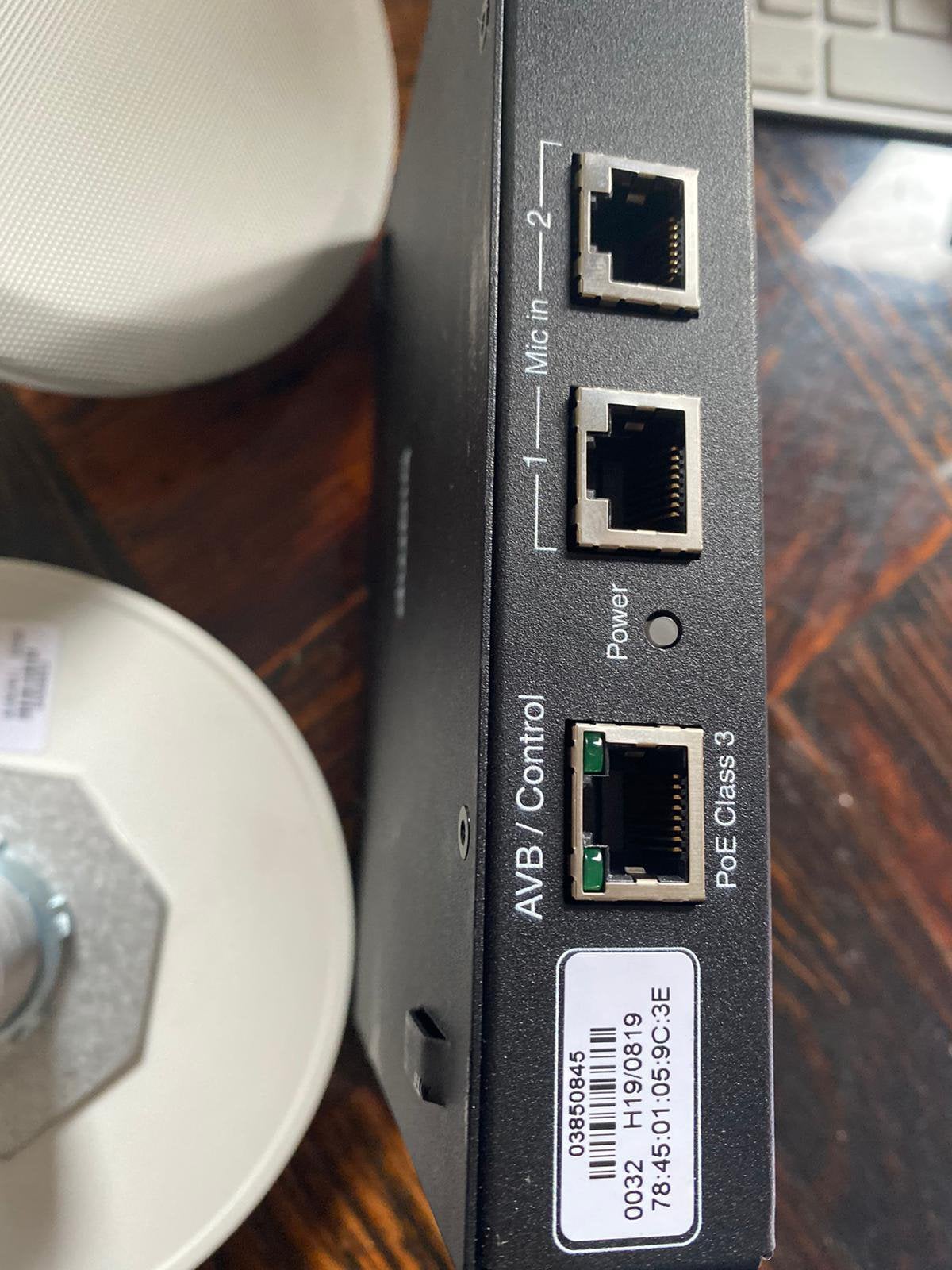 Biamp Systems Parlé TCM-X Wit, Gebruikt, Inclusief microfoon, Overige typen, Ophalen