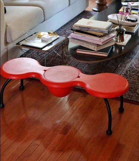 IKEA PS Series Kinderbankje Rood - Retro Vintage Design, Ophalen of Verzenden, Overige typen