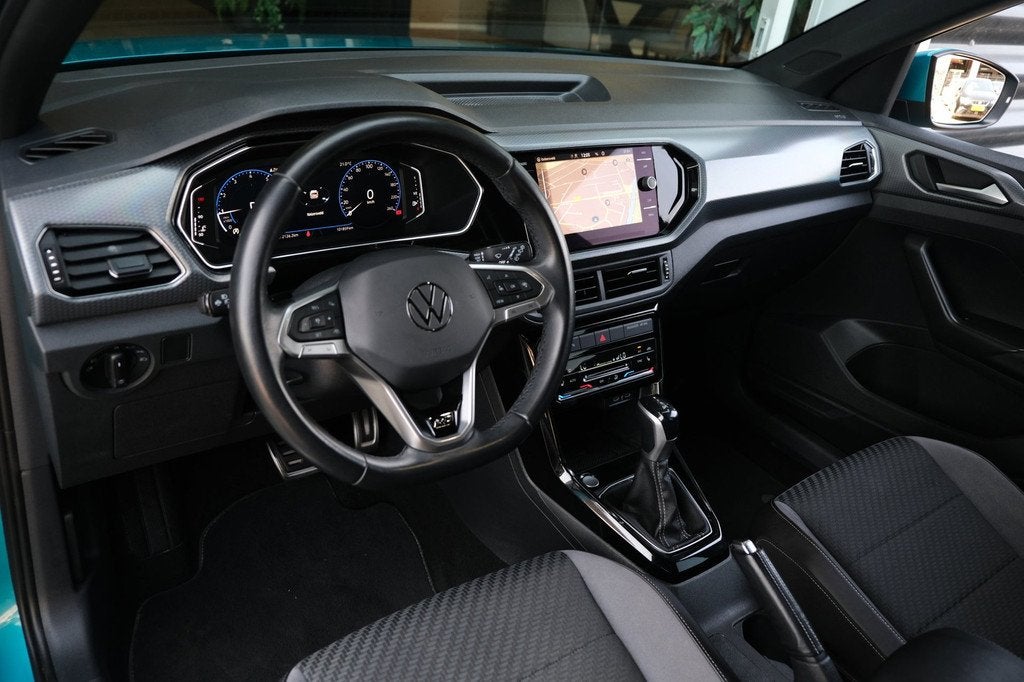 Volkswagen T-Cross 1.0 TSI 2x R-Line IQ Led Virtual Navi Cam, Auto's, Volkswagen, T-Cross, Gebruikt, Overige kleuren, Origineel Nederlands