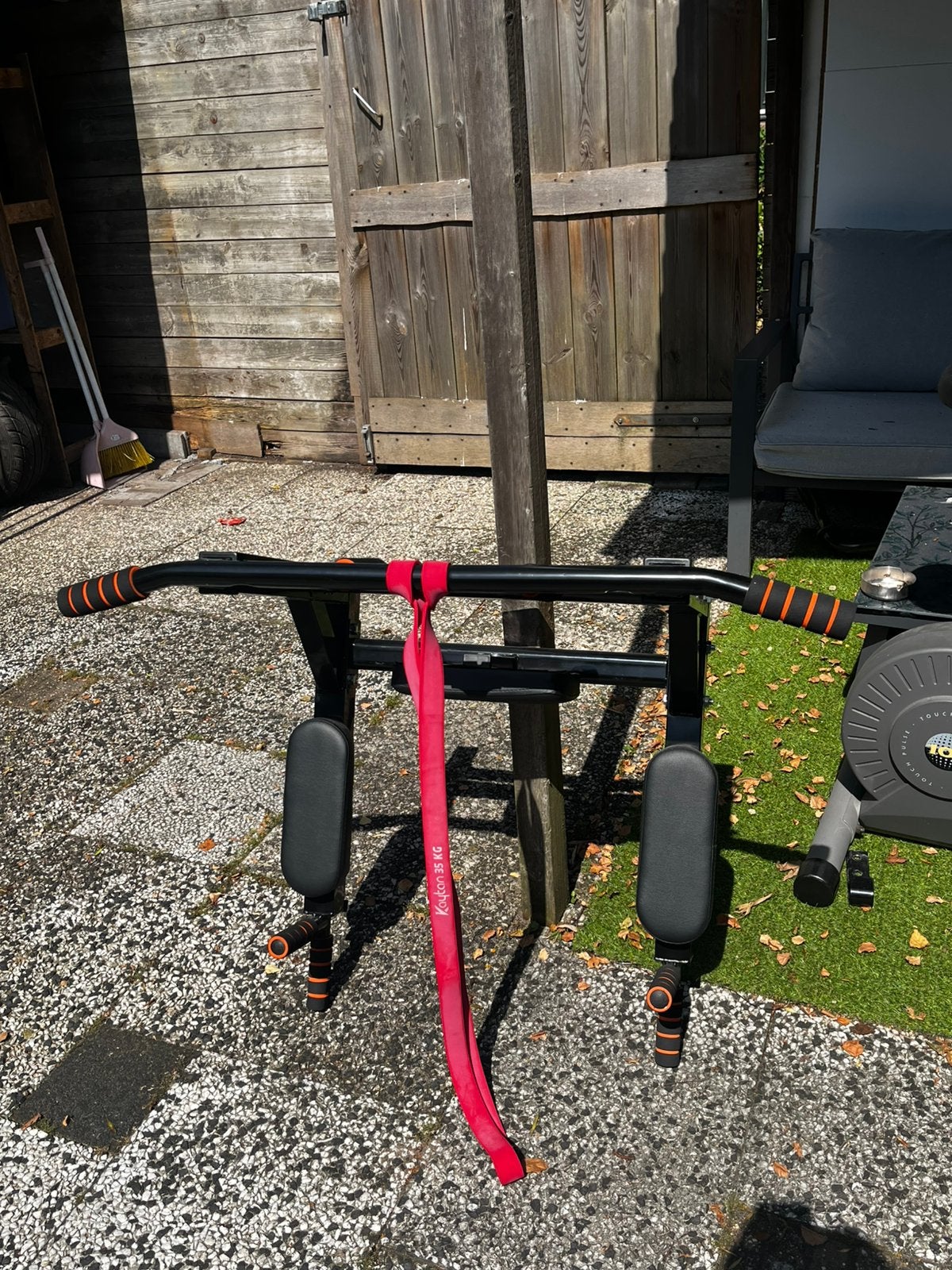 Pull up bar. Multifunction, Ophalen, Zo goed als nieuw, Rug, Push-up steun