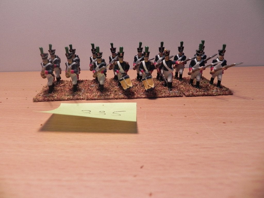 Slag bij Waterloo, young guard Frankrijk (335)Prince August, Ophalen of Verzenden, Nieuw, 1:35 tot 1:50, Figuur of Figuren
