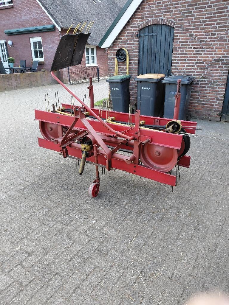 woelpoot grondbak manegevlakker  veegmachine bandhooier, Zakelijke goederen, Agrarisch | Werktuigen, Ophalen, Overige typen