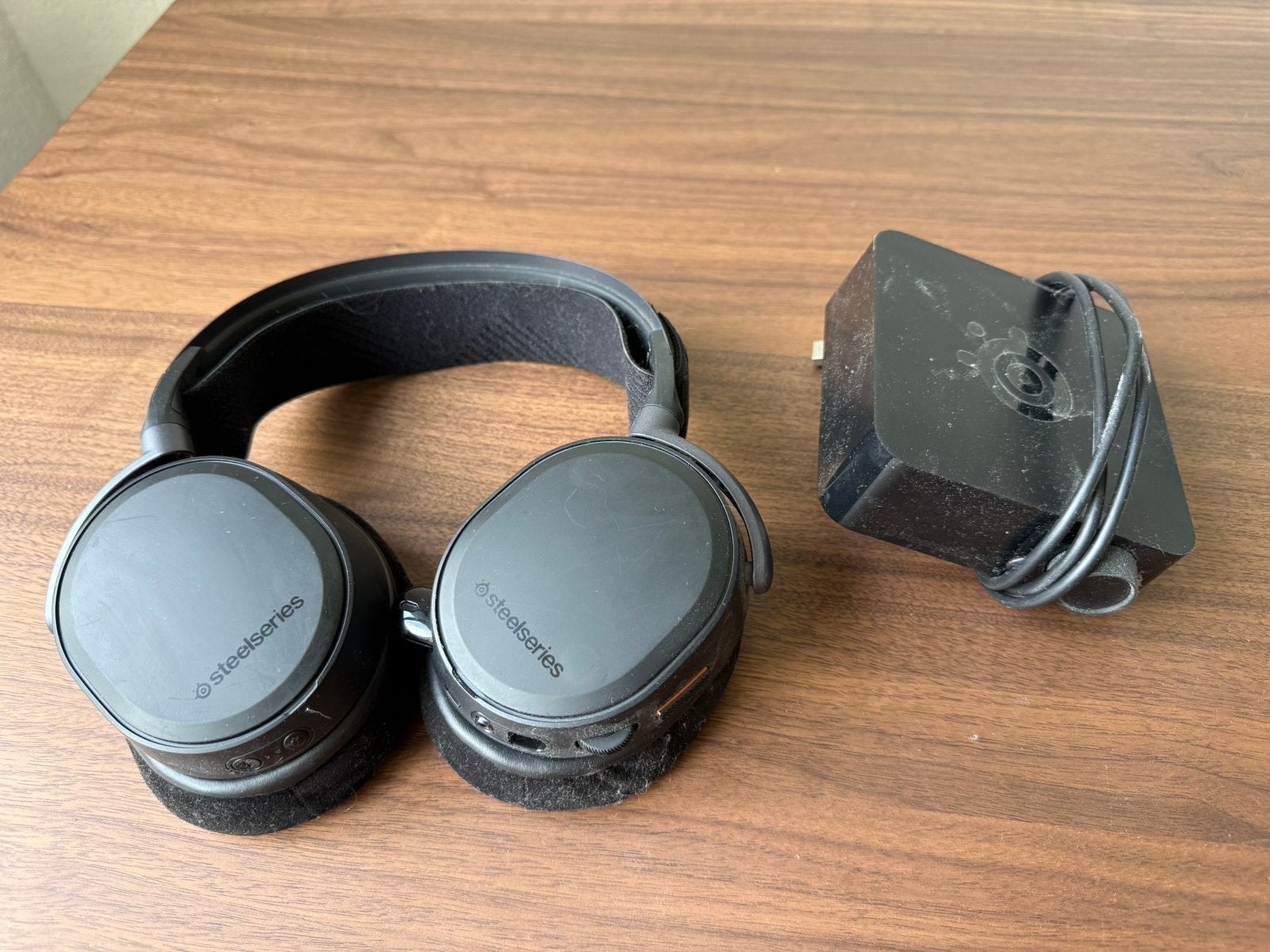 SteelSeries Arctis Pro Wireless gaming headset – compleet, Gaming, Ophalen of Verzenden, Zo goed als nieuw, Zwart