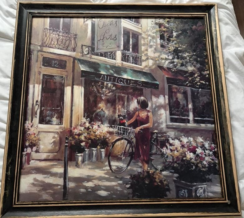 Brent Heighton 'Objets d'Arts' op hout, 80x80 cm, Antiek en Kunst, Kunst | Schilderijen | Modern, Ophalen of Verzenden