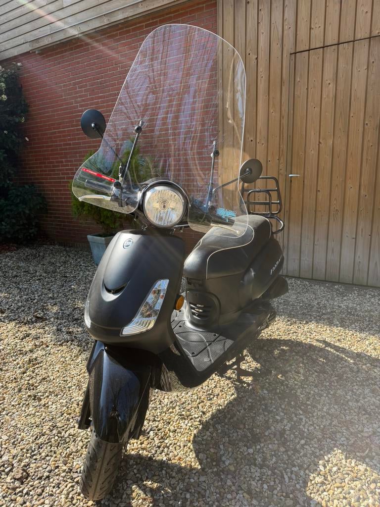 Nette Sym Fiddle 2 | 2018 | 9235 km., Ophalen, SYM, Zo goed als nieuw, Benzine