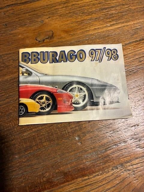 Bburago catalogus 97/98, Ophalen of Verzenden, Gebruikt, Overige typen, Bburago