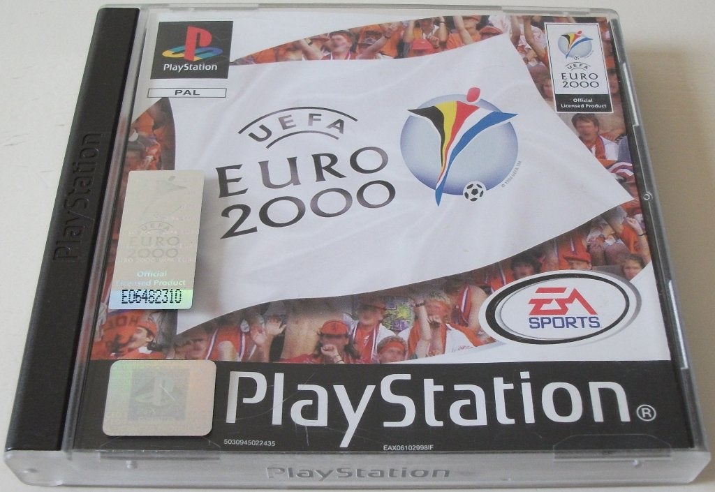 PS1 Game *** EURO 2000 *** UEFA, Spelcomputers en Games, Games | Sony PlayStation 1, Zo goed als nieuw, Sport, 1 speler, Vanaf 3 jaar