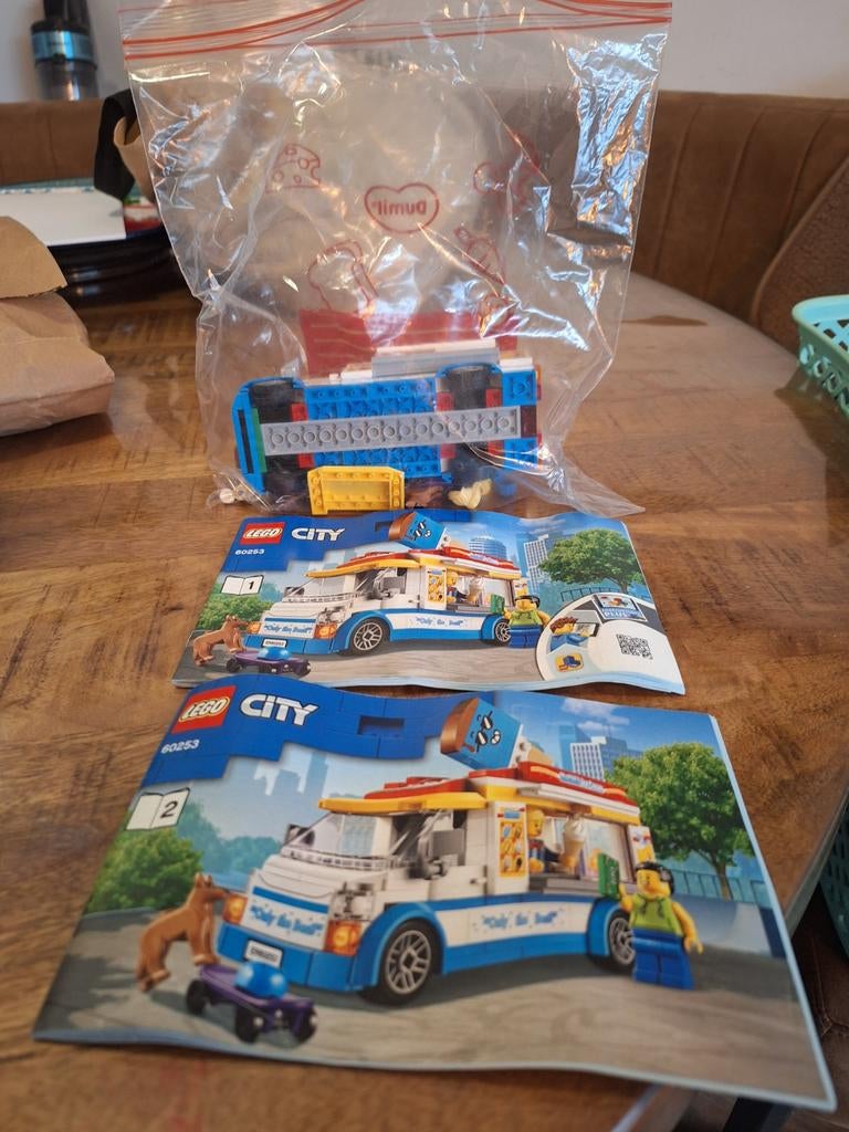 Lego icetruck 60253, Ophalen of Verzenden, Zo goed als nieuw