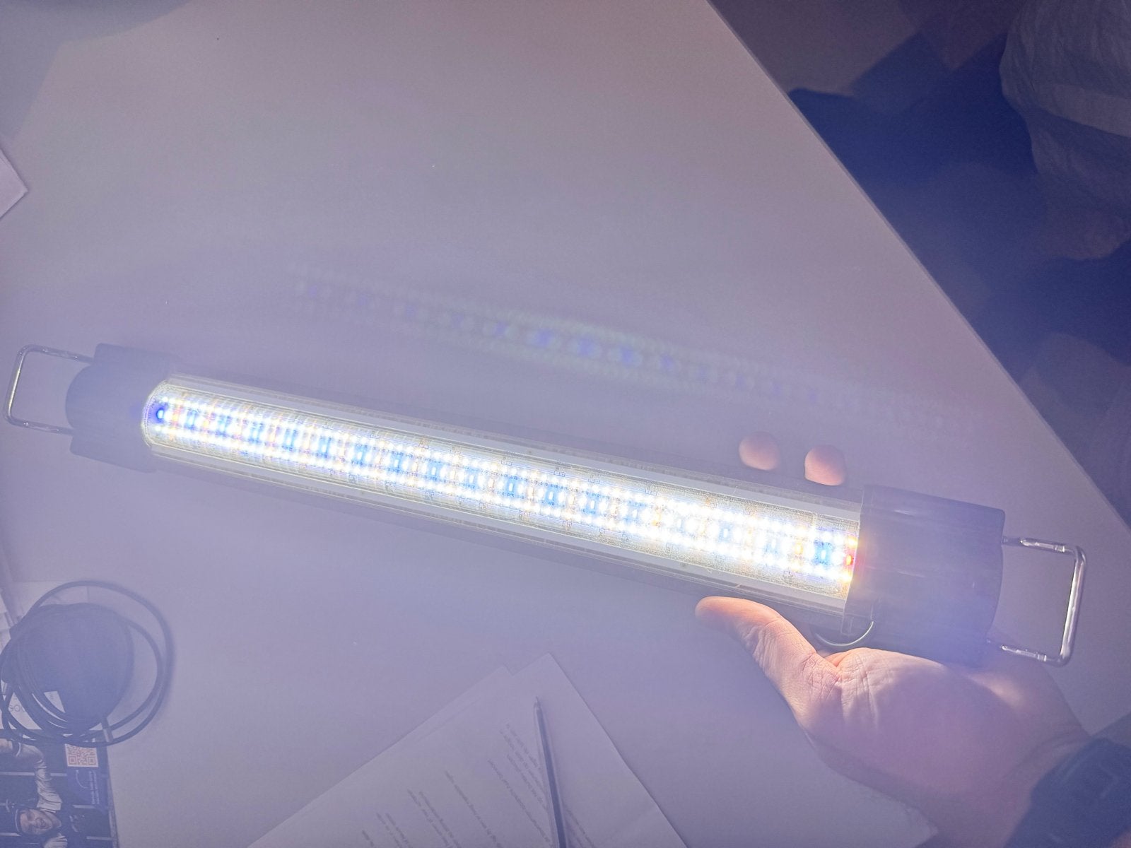 Aquarium led aqualantis 35cm zgan, Ophalen of Verzenden, Zo goed als nieuw, Verlichting of Verwarming, Aquatlantis