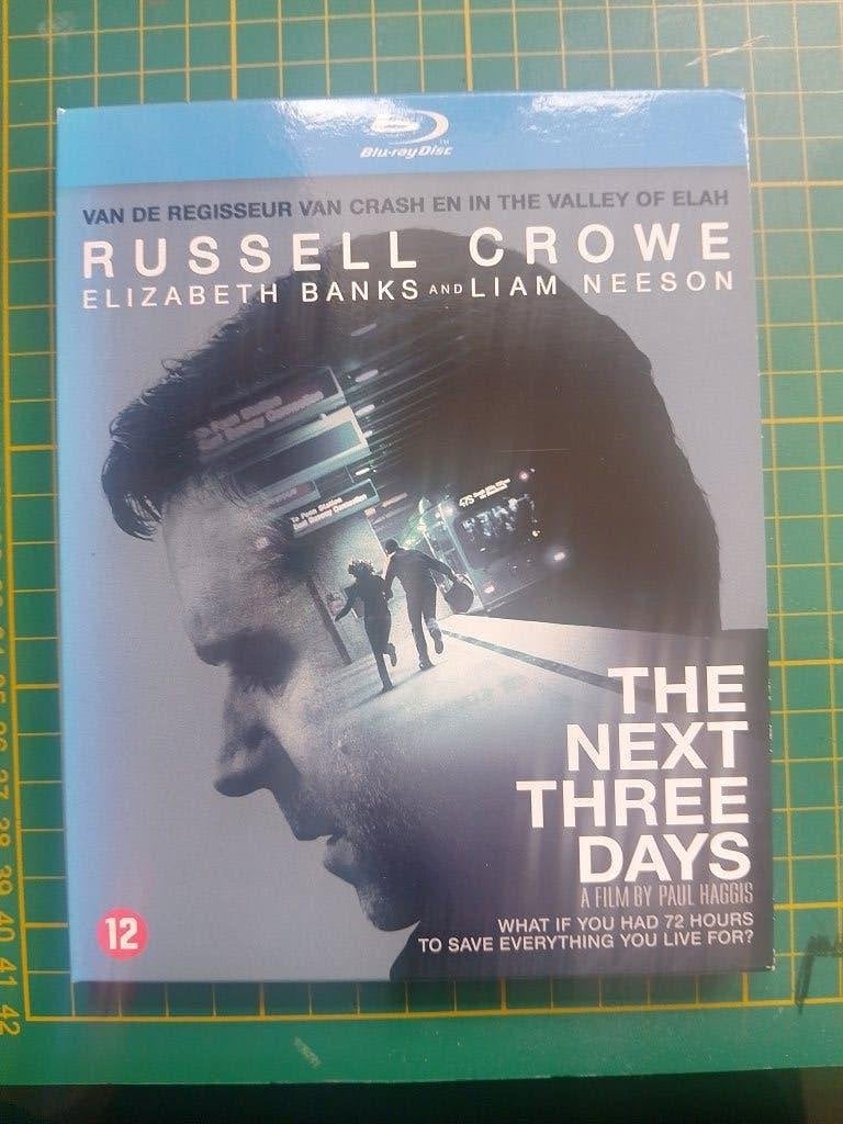 The next three days -  blu ray, Ophalen of Verzenden, Zo goed als nieuw
