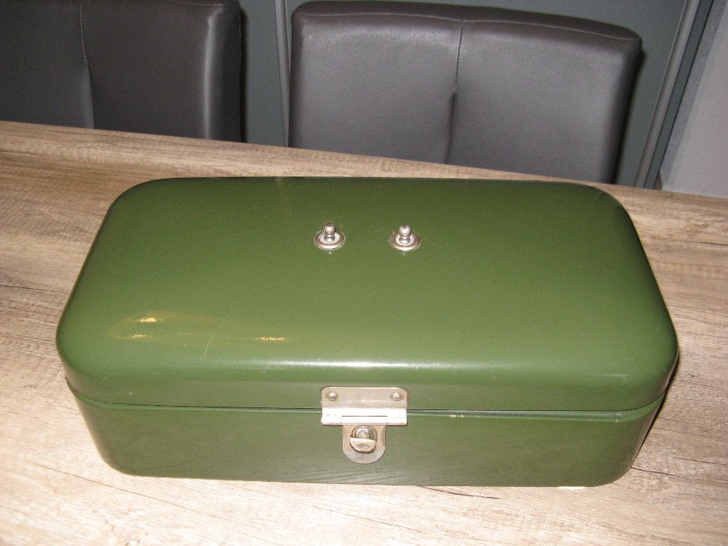 emaille broodtrommel, Antiek en Kunst, Ophalen of Verzenden