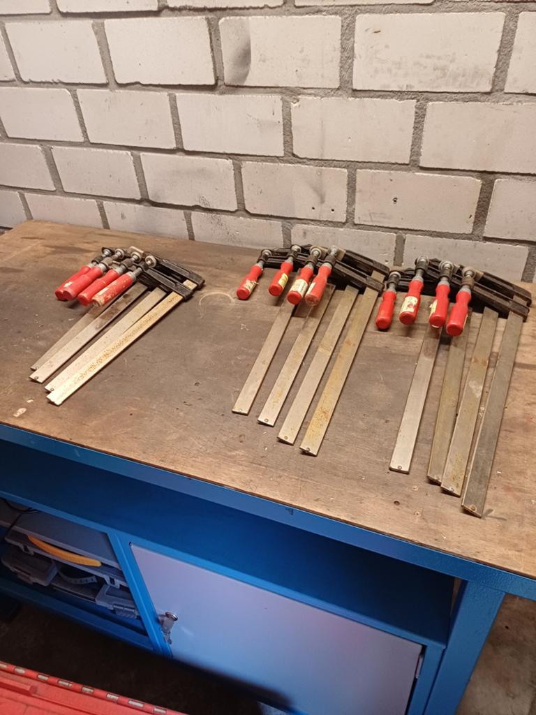Te koop,  lijmtangen, Antiek en Kunst, Antiek | Gereedschap en Instrumenten, Ophalen of Verzenden