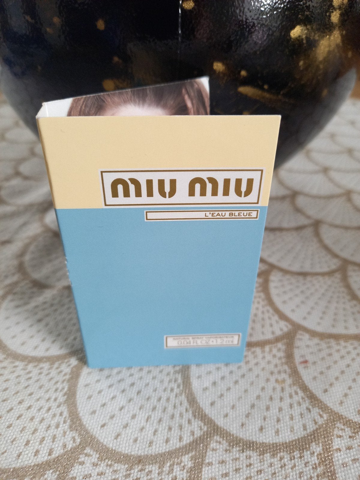 Proefje Miu Miu L'Eau Bleue, Ophalen of Verzenden, Nieuw