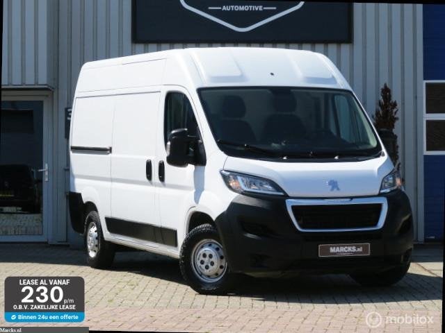 Peugeot Boxer Bestel 333 2.2 BlueHDi 120 L2H2 2x SCHUIFDEUR, Voorwielaandrijving, Stof, Gebruikt, 4 cilinders