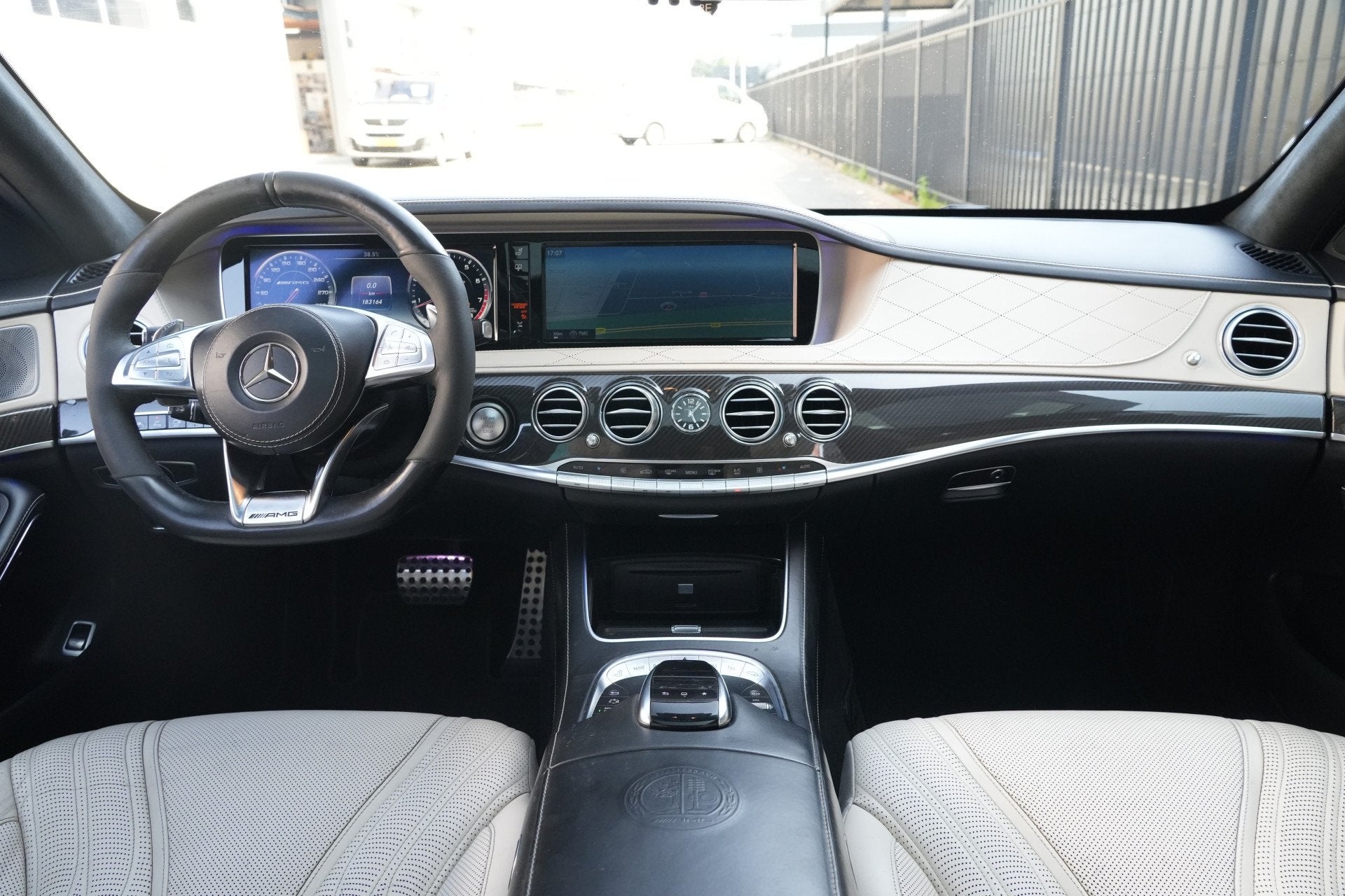 Mercedes-Benz S-Klasse AMG 63 4MATIC Lang | 585PK | Pano | B, Auto's, Automaat, 5461 cc, Gebruikt, Zwart
