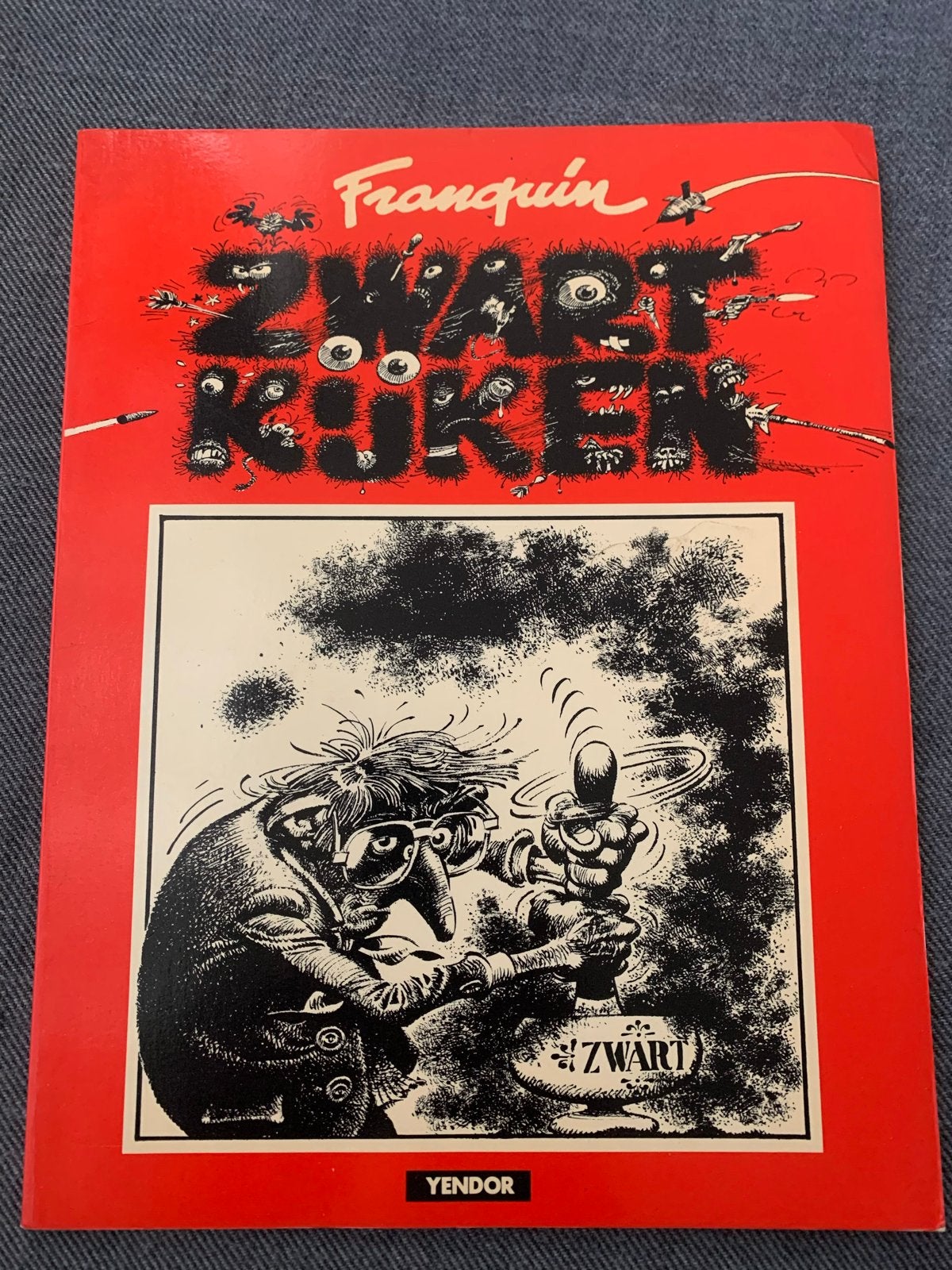 Franquin - Zwartkijken (Yendor), Boeken, Eén stripboek, Ophalen of Verzenden, Gelezen