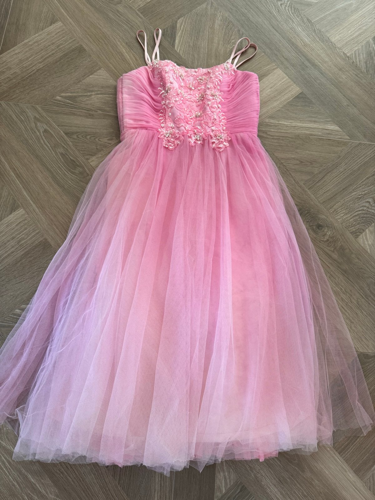 Roze Sharara pak met duppata - Indiase feestkleding, Maat 38/40 (M), Overige typen, Ophalen of Verzenden, Zo goed als nieuw