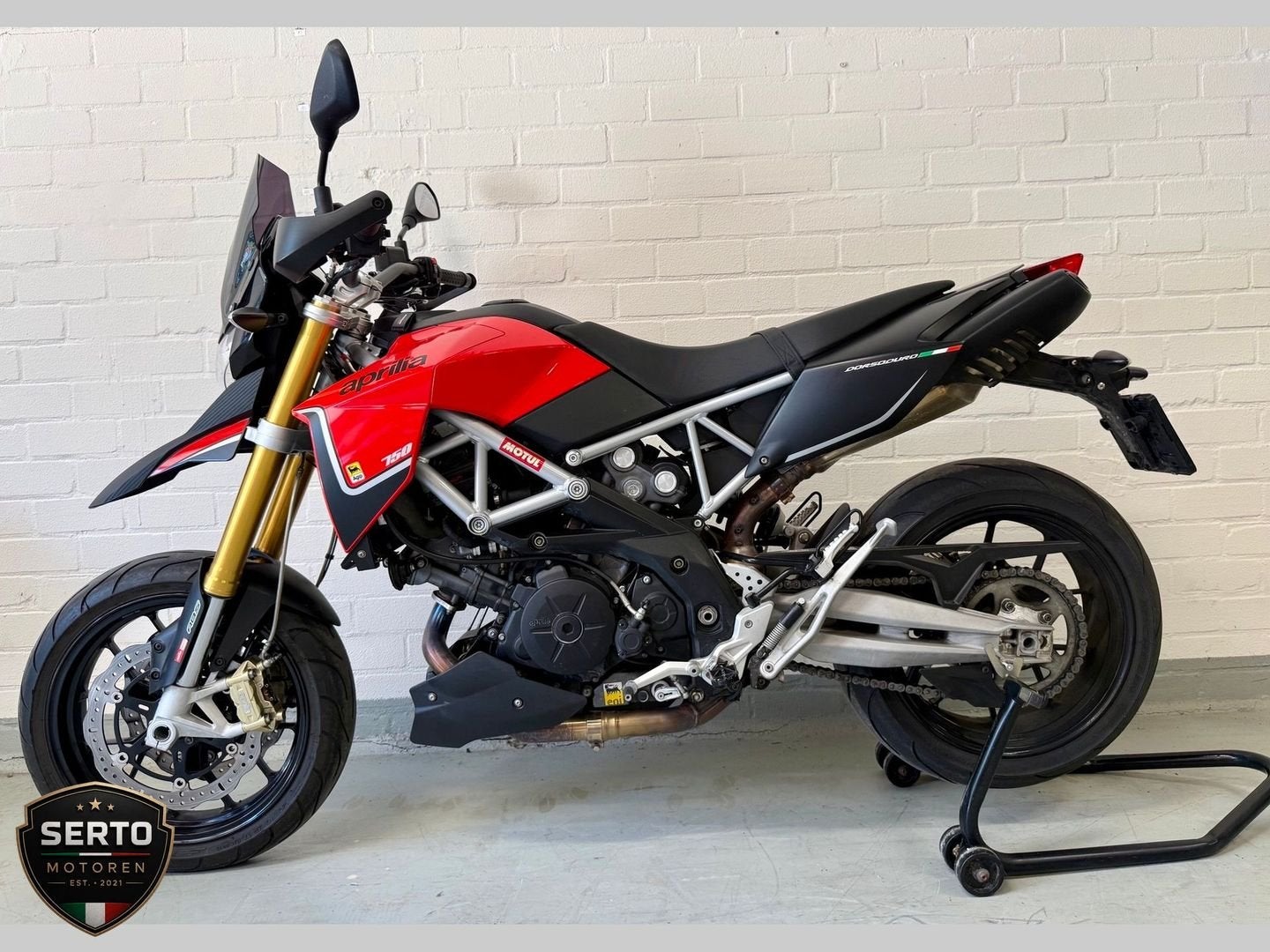 APRILIA DORSODURO 750 ABS (bj 2014), Motoren, 2 cilinders, Bedrijf, Onbekend, 749 cc