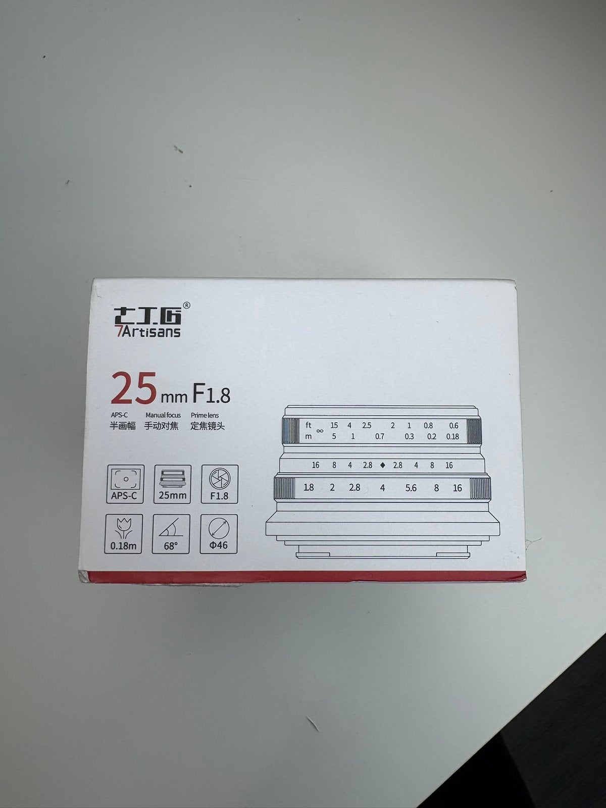 Foto 2 van 7Artisans 25mm F1.8 II (EF-M mount) lens