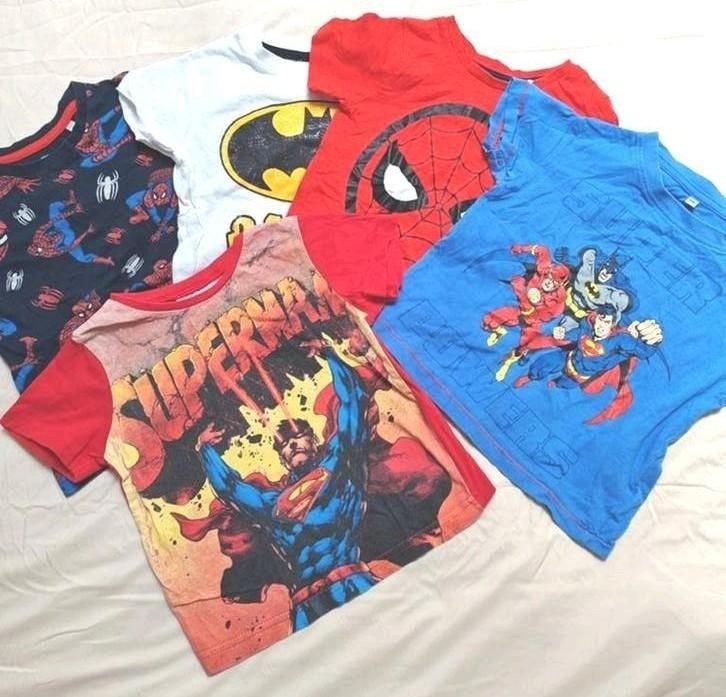 5 t-shirt. MARVEL. Maat 92., Gebruikt, Jongen of Meisje, Ophalen of Verzenden, Marvel