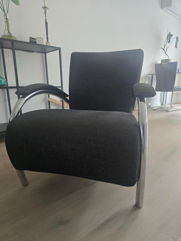 Mooie design stoel Bijenkorf, Ophalen of Verzenden