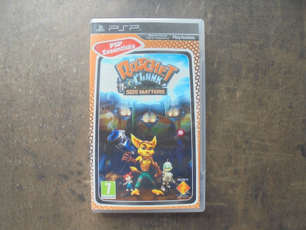 Ratchet & Clank Size Matters voor PSP (zie foto's), Avontuur en Actie, Gebruikt, 1 speler, Ophalen of Verzenden
