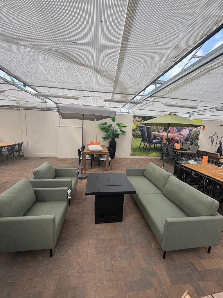 Hartman Hunter 4-delige loungeset met BBQ, 5 zitplaatsen, Nieuw, Hartman, Bank