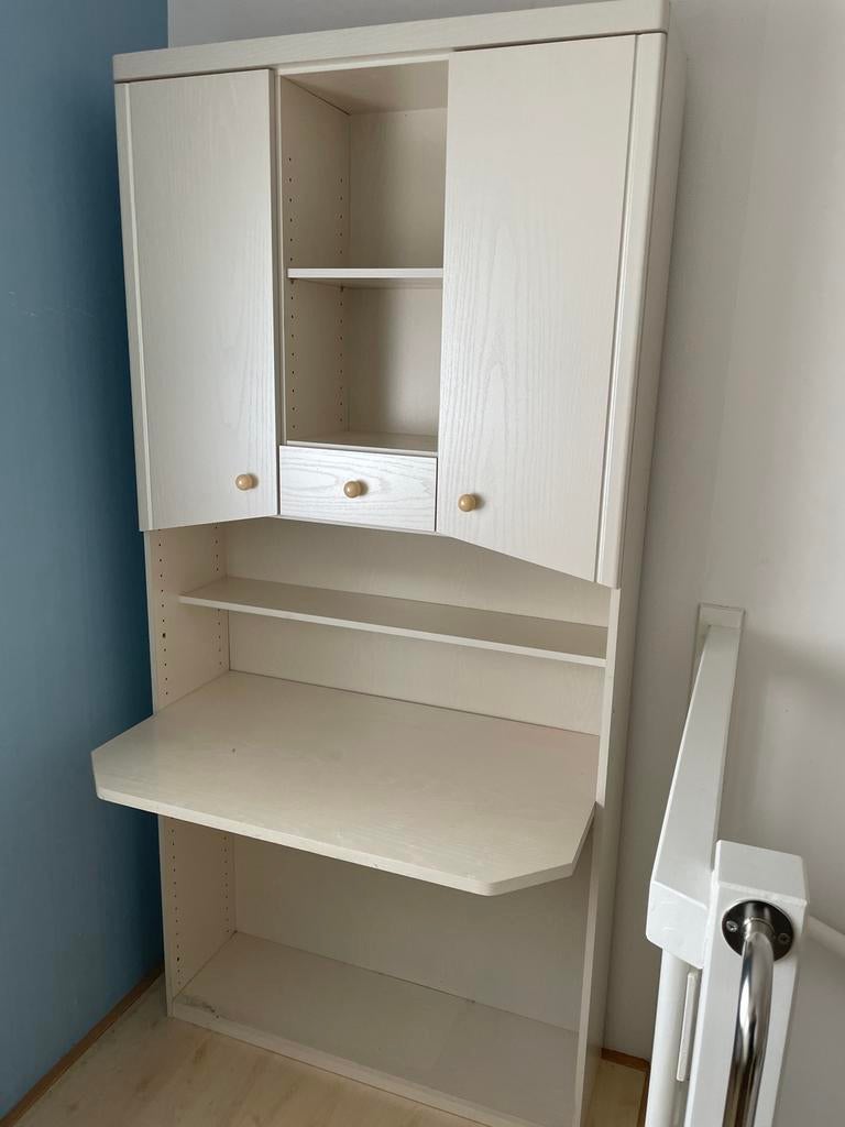 Computermeubel met opbergruimte, Ophalen, Gebruikt, 70 tot 120 cm, 170 cm of meer