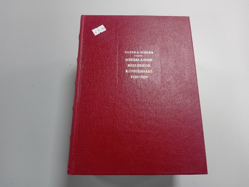 Pieter A. Scheen Lexicon 2-delig, Ophalen, Beeldhouwkunst, Zo goed als nieuw, Pieter A. Scheen