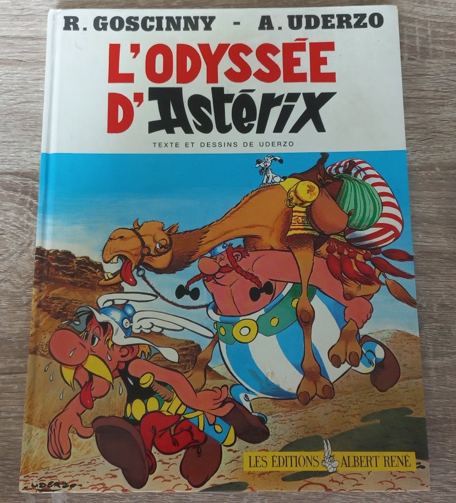 L'oddysée d'Asterix (de odyssee van Asterix, Frans), Boeken, Stripboeken, Gelezen, Eén stripboek, Ophalen of Verzenden, Goscinny & Uderzo