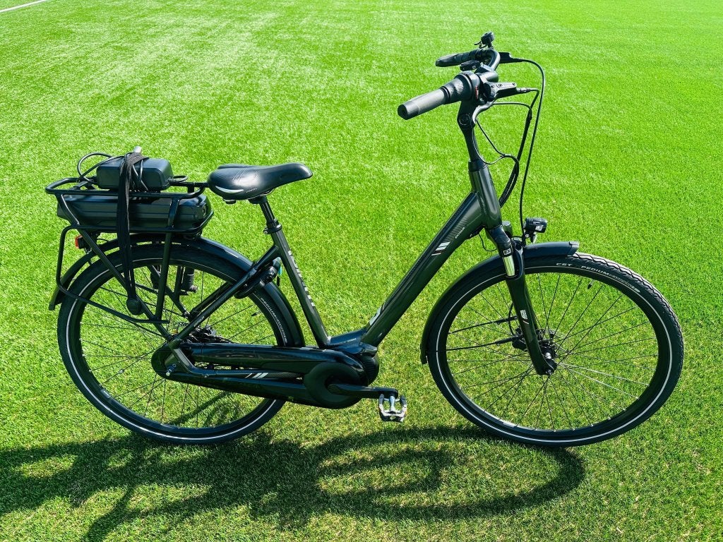Giant Entour + elektrische damesfiets met Yamaha middenmoter, Niet ingevuld, Niet ingevuld, Zo goed als nieuw, 51 tot 55 cm