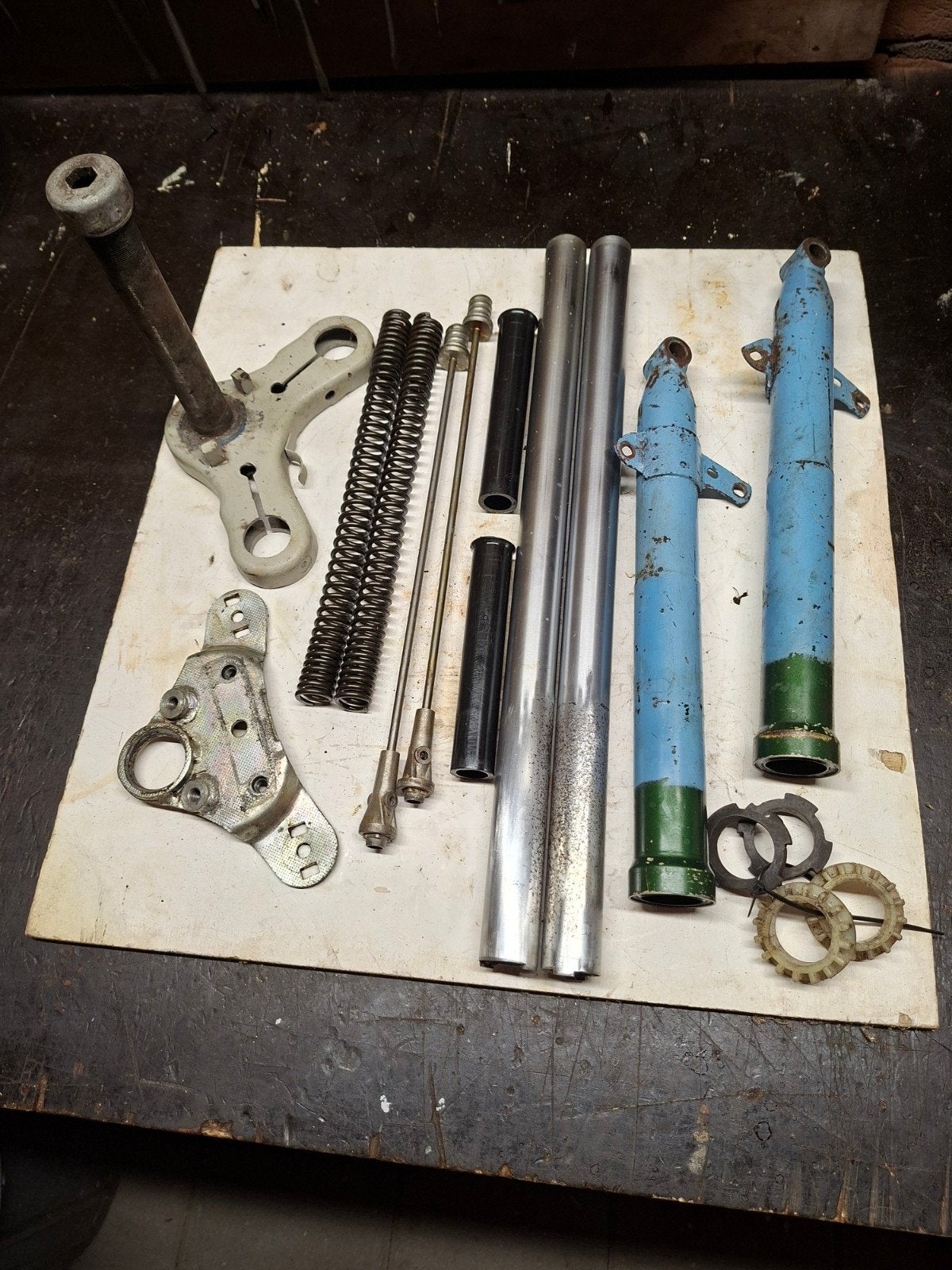 Voorvork zundapp 517, Ophalen of Verzenden, Zo goed als nieuw, Frame