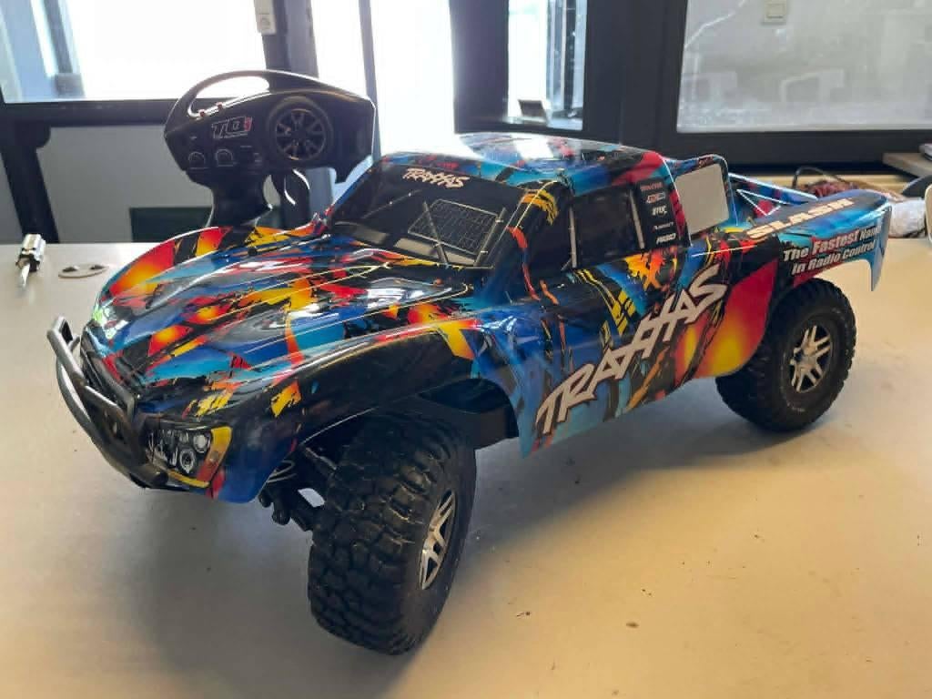 Traxxas Slash VXL 4x4 Ultimate Brushless, Elektro, Gebruikt, Auto offroad, Ophalen of Verzenden