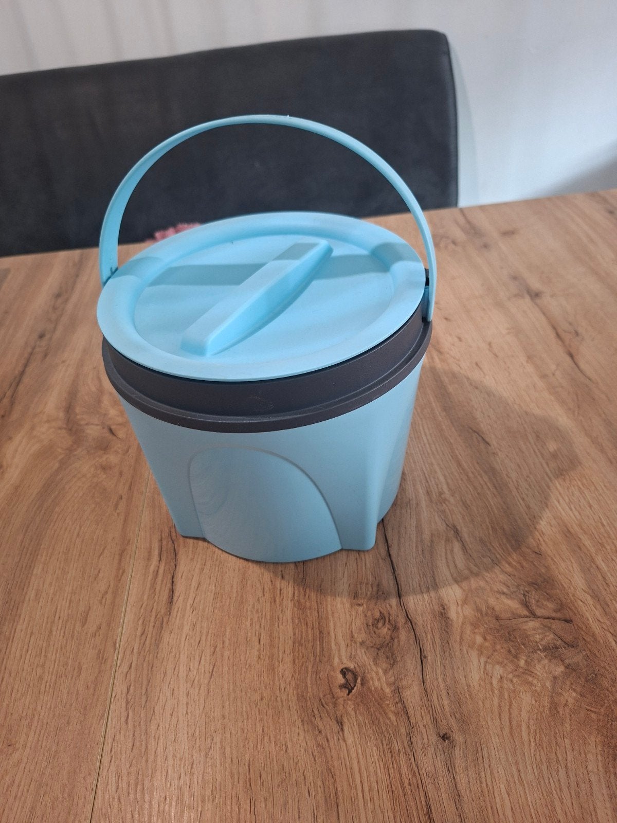 Tupperware Soep/Saus Emmer Warmhoudend, Huis en Inrichting, Ophalen, Gebruikt, Blauw, Emmer