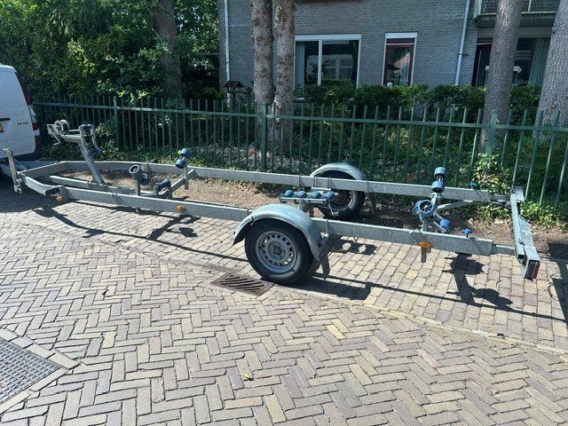 I Trailer TTH 1300 KG Geremd, Watersport en Boten, Ophalen, Minder dan 1500 kg, Gebruikt, 6 tot 9 meter