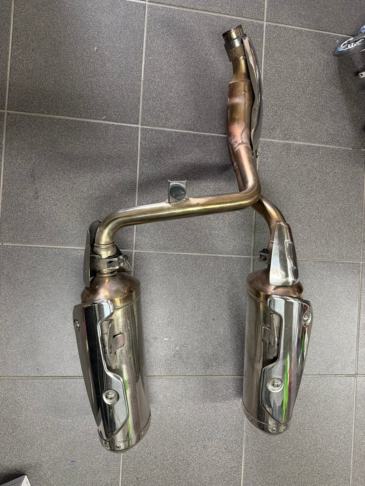 Triumph Speed Triple Uitlaat Origineel, Ophalen, Gebruikt