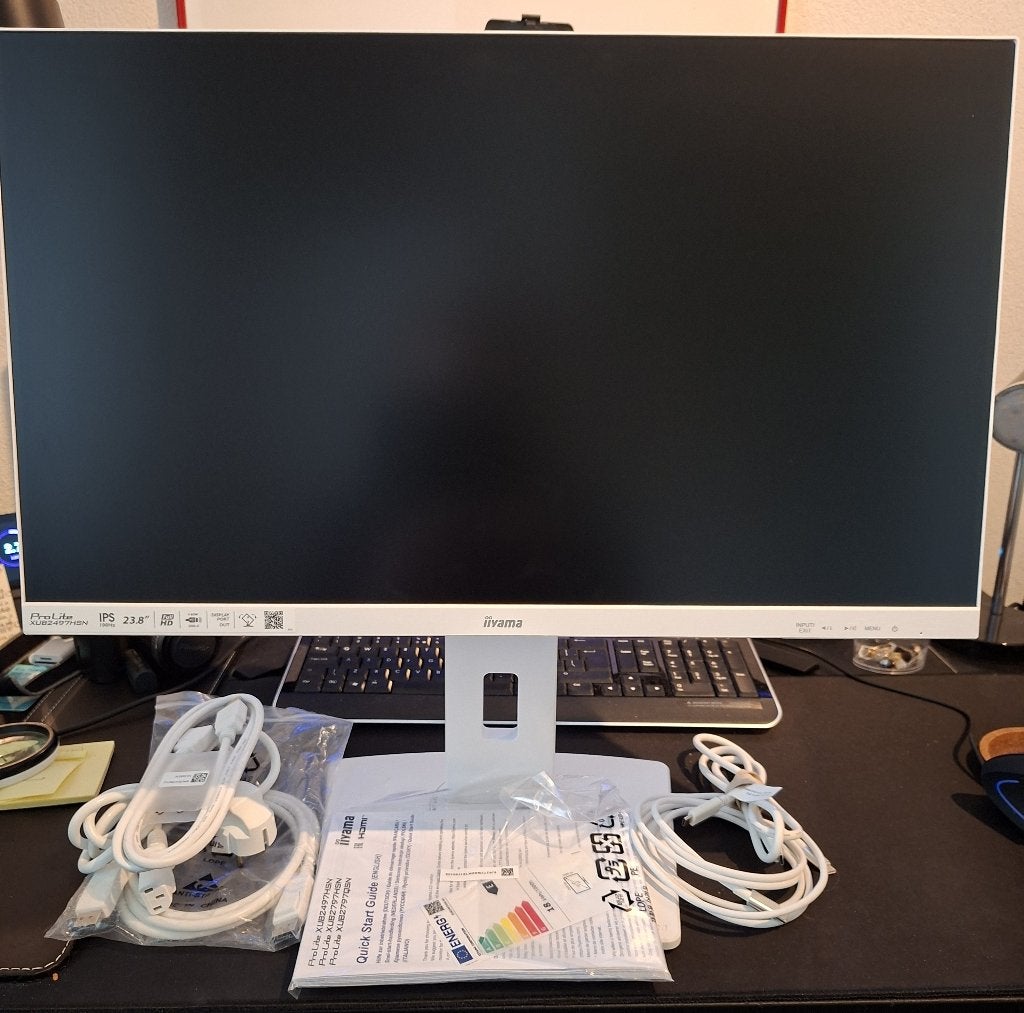 IIyama ProLite XUB2497HSN (wit) 24 inch nieuw, Ophalen, IPS, 101 t/m 150 Hz, Nieuw