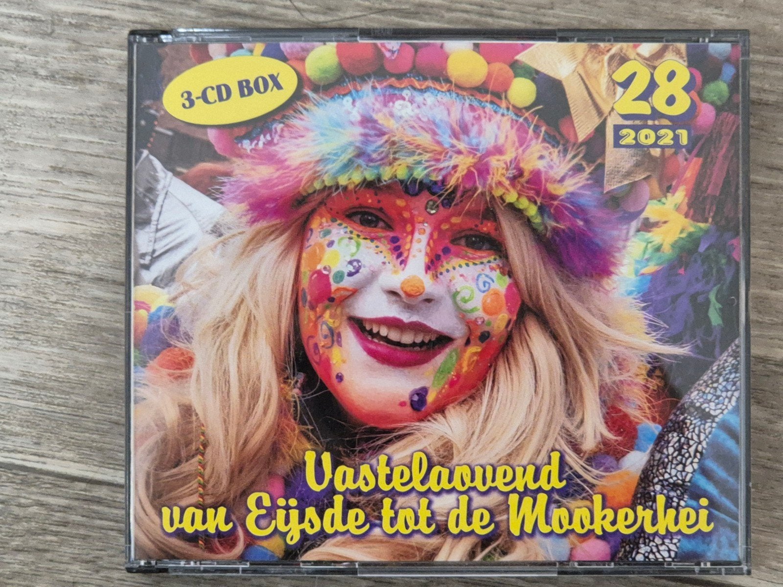 3-CD box 'Vastelaovend van Eijsde tot de Mookerhei 2021', Boxset, Ophalen of Verzenden, Inclusief doosje, Feestmuziek