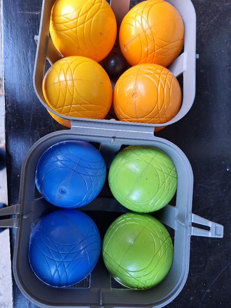 Jeu de boules setje, Sport en Fitness, Bowlen, Ophalen of Verzenden, Zo goed als nieuw, Bal