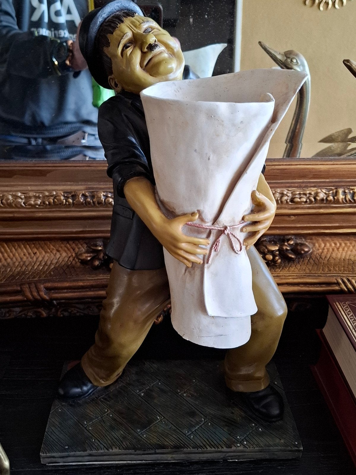 Groot beeld Oliver Hardy, Antiek en Kunst, Ophalen of Verzenden